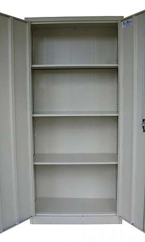 Armário de aço 4 prateleiras Armário de aço 4 prateleiras