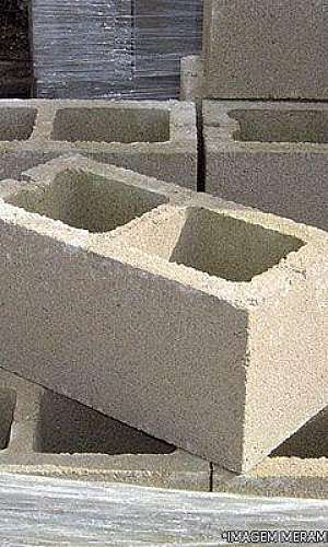 bloco de concreto por metro quadrado