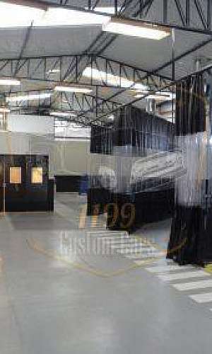 Cortina divisória de PVC automotiva SP Cortina divisória de PVC automotiva SP