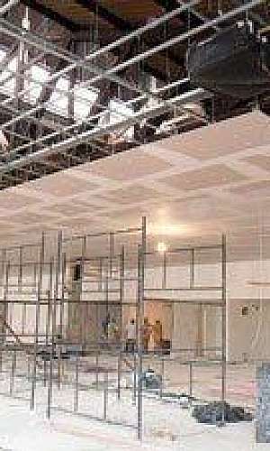 Forro removível drywall Forro removível drywall