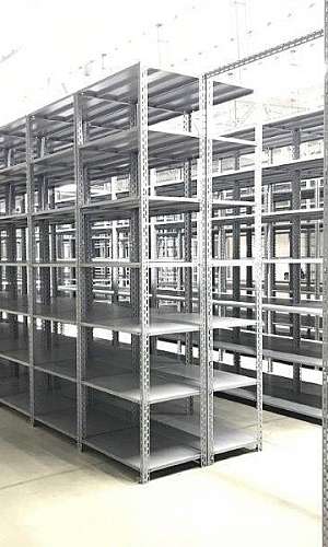 Prateleira de aço reforçada Prateleira de aço reforçada