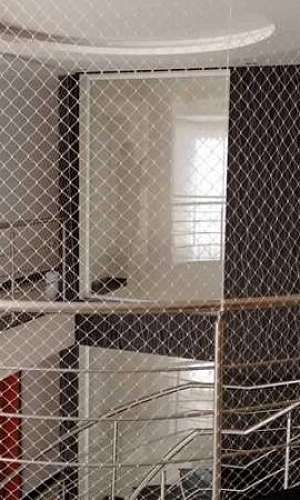 Rede de proteção para mezanino Rede de proteção para mezanino